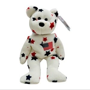 Ty Beanie Baby - “Glory” with Tag Protector - RARE TAG ERROR!!!